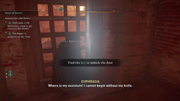 W pomieszczeniu z Little Mother jest królowa Ryszarda, którą należy uwolnić - AC Valhalla Oblężenie Paryża: Siostra smutku - solucja, opis przejścia - Assassins Creed Valhalla - poradnik do gry