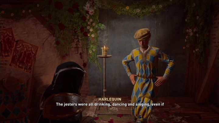 Gdy wejdziecie do środka musicie przeszukać tawernę i porozmawiać z kilkoma osobami - AC Valhalla Oblężenie Paryża: Królewski łów na lisy - solucja, opis przejścia - Assassins Creed Valhalla - poradnik do gry