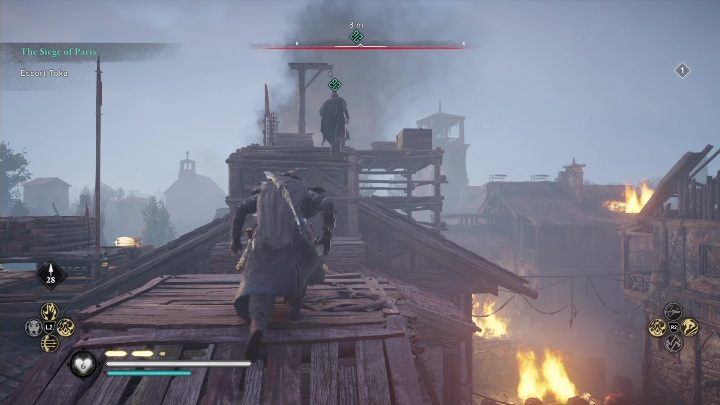 Po wycofaniu się z miasta dostaniecie nowy cel - AC Valhalla Oblężenie Paryża: Oblężenie Paryża - solucja, opis przejścia - Assassins Creed Valhalla - poradnik do gry