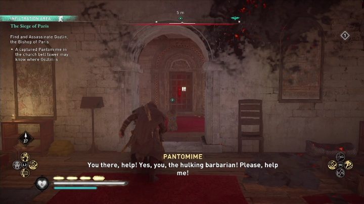 W dzwonnicy jest mim, który widział biskupa - AC Valhalla Oblężenie Paryża: Oblężenie Paryża - solucja, opis przejścia - Assassins Creed Valhalla - poradnik do gry