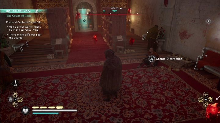 Następnie trzeba zaczepić pijanego mężczyznę, który odwróci uwagę strażników i umożliwi Ci przejście do kolejnego skrzydła - AC Valhalla Oblężenie Paryża: Hrabia Paryża - solucja, opis przejścia - Assassins Creed Valhalla - poradnik do gry