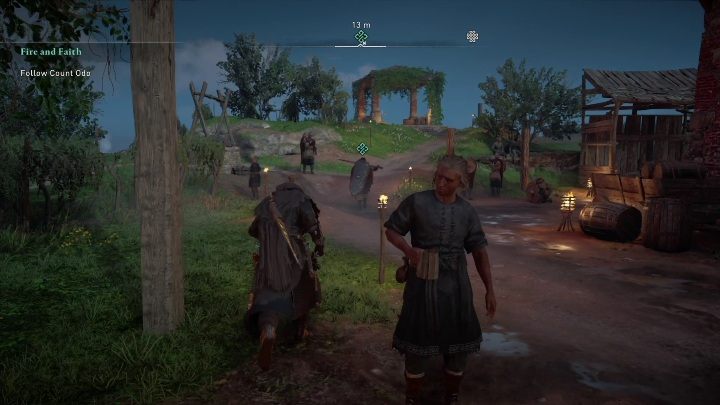 Na miejscu spotkanie Odo, który zaprowadzi Was do celu - AC Valhalla Oblężenie Paryża: Ogień i wiara - solucja, opis przejścia - Assassins Creed Valhalla - poradnik do gry