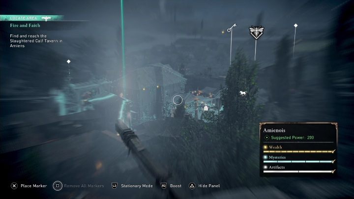 Tawernę bez problemu namierzycie za pomocą kruka - AC Valhalla Oblężenie Paryża: Ogień i wiara - solucja, opis przejścia - Assassins Creed Valhalla - poradnik do gry