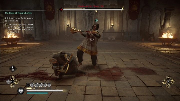 Walka z Karolem Grubym jest dziwna i specyficzna - AC Valhalla Oblężenie Paryża: Obłęd króla Karola - solucja, opis przejścia - Assassins Creed Valhalla - poradnik do gry