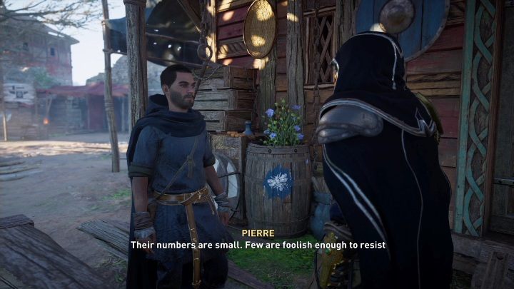 Misja ta odblokuje się na początku DLC, po wykonaniu zadania Wojowniczy władca Melun (Warlord of Melun) - AC Valhalla Oblężenie Paryża: Misje buntowników/Rebel Missions - Assassins Creed Valhalla - poradnik do gry