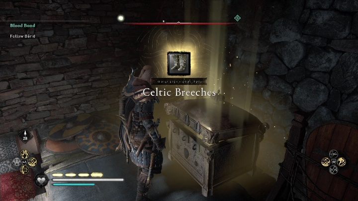 Lokalizacja: Tę skrzynie znajdziecie w obozowisku wroga - Cashelor - AC Valhalla Gniew Druidów: Zestaw celtyckiego rynsztunku - gdzie znaleźć? Mapa - Assassins Creed Valhalla - poradnik do gry