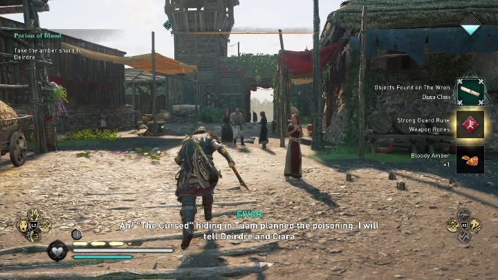 Nagroda: Za pokonanie Strzyżyk otrzymacie Krwawy Bursztyn i wskazówkę do Przeklętej - AC Valhalla Gniew Druidów: Dzieci Danu - lista, wszystkie wskazówki - Assassins Creed Valhalla - poradnik do gry