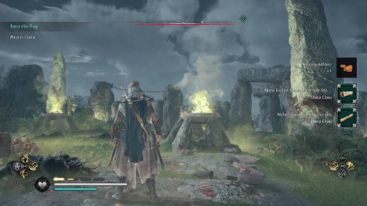 Nagroda: Za pokonanie Przeklętej otrzymacie Krwawy Bursztyn i wskazówkę do Dębu - AC Valhalla Gniew Druidów: Dzieci Danu - lista, wszystkie wskazówki - Assassins Creed Valhalla - poradnik do gry