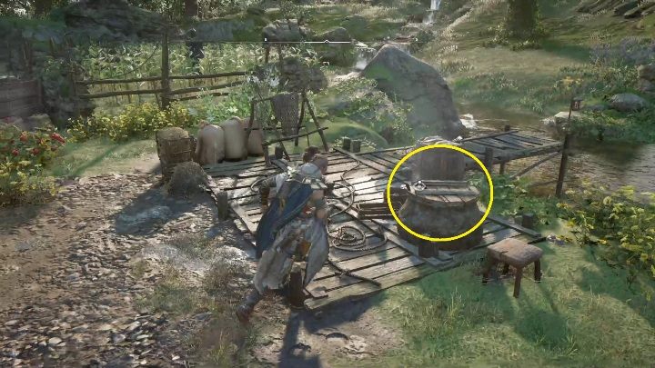 2 wskazówka: Tę wskazówkę zdobędziecie w punkcie handlowym - Armdel - AC Valhalla Gniew Druidów: Dzieci Danu - lista, wszystkie wskazówki - Assassins Creed Valhalla - poradnik do gry