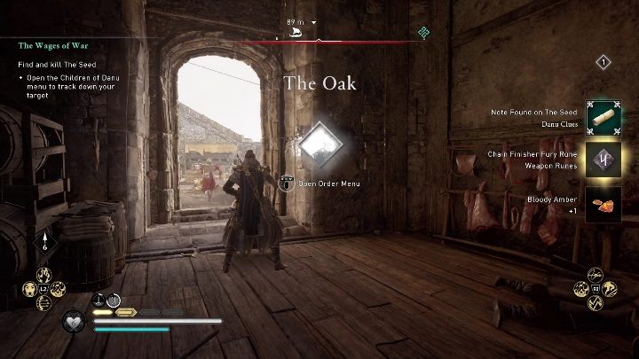 Nagroda: Za pokonanie Siecwy otrzymacie Krwawy Bursztyn i wskazówkę do Dębu - AC Valhalla Gniew Druidów: Dzieci Danu - lista, wszystkie wskazówki - Assassins Creed Valhalla - poradnik do gry