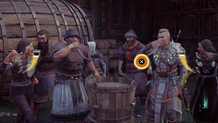 2 wskazówka: Aby ją zdobyć trzeba wygrać zawody pijackie w Dublinie - AC Valhalla Gniew Druidów: Dzieci Danu - lista, wszystkie wskazówki - Assassins Creed Valhalla - poradnik do gry