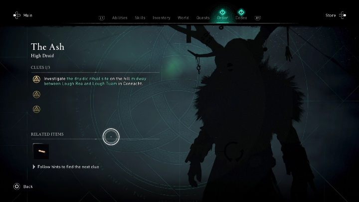 Jesion (Cummascach) nie łączy się z zadaniami fabularnymi - AC Valhalla Gniew Druidów: Dzieci Danu - lista, wszystkie wskazówki - Assassins Creed Valhalla - poradnik do gry