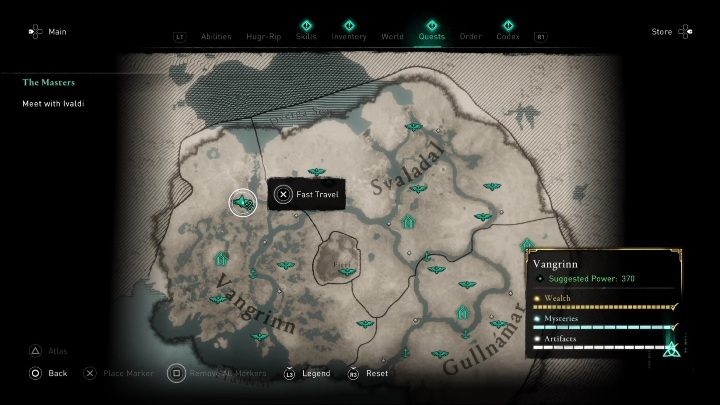 Ta misja rozpocznie się po zakończeniu zadań głównych - Skarbiec starożytnych i Malvigr - AC Valhalla Świt Ragnaroku: Mistrzowie (The Masters) - opis przejścia - Assassins Creed Valhalla - poradnik do gry