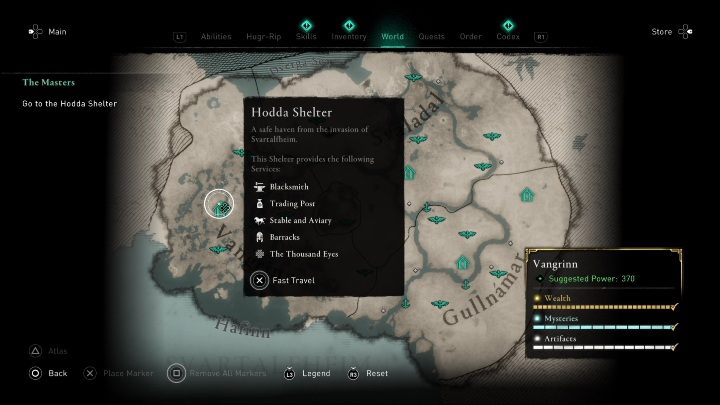 Po rozmowie z Ivaldim musicie udać się do schroniska Hooda - AC Valhalla Świt Ragnaroku: Mistrzowie (The Masters) - opis przejścia - Assassins Creed Valhalla - poradnik do gry