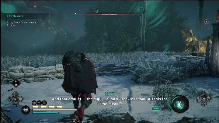 Na miejscu zobaczycie lokację pełną wrogów, ale to nie oni Was interesują - AC Valhalla Świt Ragnaroku: Mistrzowie (The Masters) - opis przejścia - Assassins Creed Valhalla - poradnik do gry