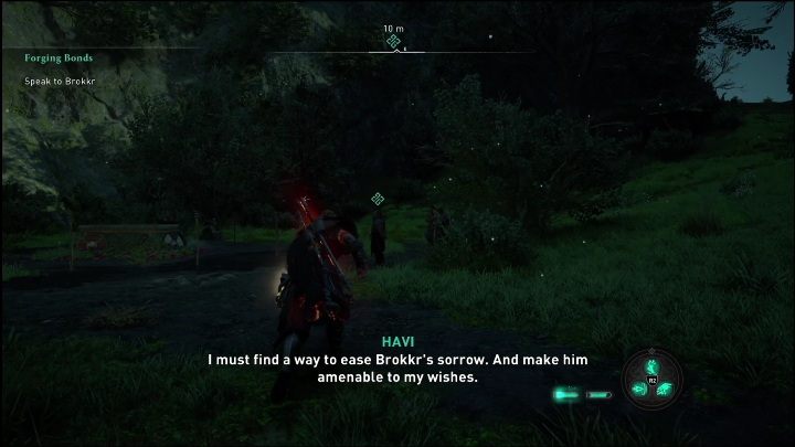 Ta misja rozpocznie się od rozmowy z Brokkrem - AC Valhalla Świt Ragnaroku: Budowanie więzi (Forging Bonds) - opis przejścia - Assassins Creed Valhalla - poradnik do gry