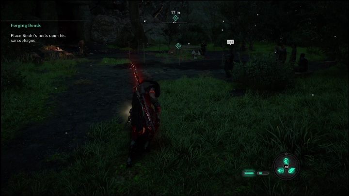 Z zebranymi narzędziami wróćcie do sarkofagu - AC Valhalla Świt Ragnaroku: Budowanie więzi (Forging Bonds) - opis przejścia - Assassins Creed Valhalla - poradnik do gry