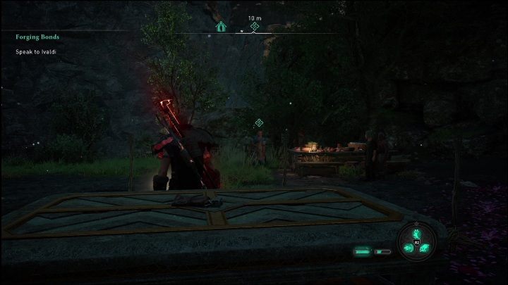 Zaraz po ułożeniu narzędzi na sarkofagu musicie udać się do Ivaldiego - AC Valhalla Świt Ragnaroku: Budowanie więzi (Forging Bonds) - opis przejścia - Assassins Creed Valhalla - poradnik do gry