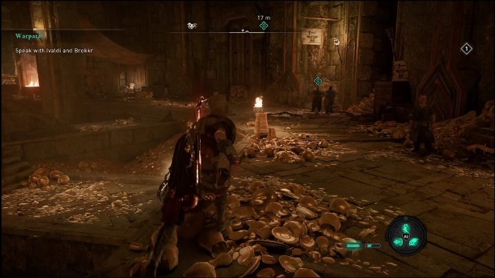 W schronisku Hooda znajdziecie Ivaldiego i Brokkra, z którymi musicie porozumować - AC Valhalla Świt Ragnaroku: Wojenna ścieżka (Warpath) - opis przejścia - Assassins Creed Valhalla - poradnik do gry