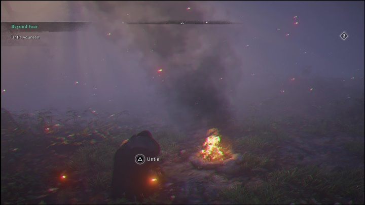 Po dotarciu do wyznaczonego terenu rozpocznie się rytuał - AC Valhalla Świt Ragnaroku: Poza granicą strachu (Beyond Fear) - opis przejścia - Assassins Creed Valhalla - poradnik do gry