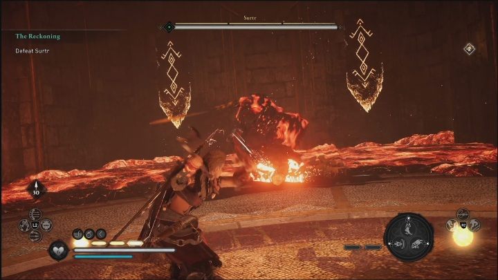 Pierwsze starcie z bossem nie należy do najtrudniejszych - AC Valhalla Świt Ragnaroku: Czas sądu (The Reckoning) - opis przejścia - Assassins Creed Valhalla - poradnik do gry