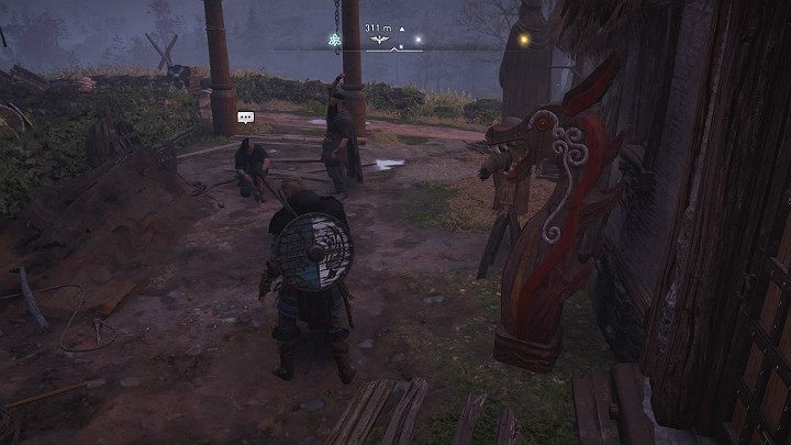 Po chwili jeden z braci zacznie krzyczeć, że znaleźli topór - Assassins Creed Valhalla: Saga o półgłówkach 1/The Twit Saga 1 - solucja - Assassins Creed Valhalla - poradnik do gry