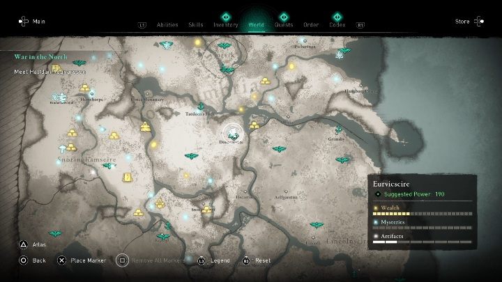 Lokacja: Kartkę znajdziesz w Donecaestre - Assassins Creed Valhalla: Karta niesiona wiatrem - Eurvicscire, sekrety, lokacje - Assassins Creed Valhalla - poradnik do gry