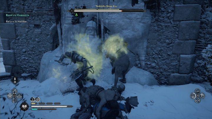 Na przeciwnika dobrze sprawdzają się też zdolności trujące - Assassins Creed Valhalla: Zagubiony drengr - Eurvicscire, sekrety, lokacje - Assassins Creed Valhalla - poradnik do gry