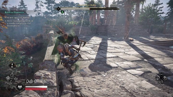 Twój przeciwnik ma tarcze, którą będzie się chronić - Assassins Creed Valhalla: Zagubiony drengr - Eurvicscire, sekrety, lokacje - Assassins Creed Valhalla - poradnik do gry