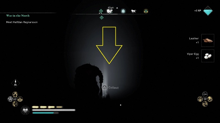 Gdy będziesz już w środku zobaczysz stado węży oraz maskę leżącą na podłodze - Assassins Creed Valhalla: Rzymski artefakt - Eurvicscire, sekrety, lokacje - Assassins Creed Valhalla - poradnik do gry