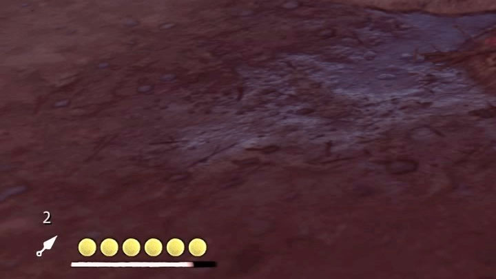 Czerwony pasek zdrowia Jina pojawia się w lewym dolnym rogu ekranu, ale tylko jeśli zachodzi taka potrzeba, tzn - Ghost of Tsushima: Leczenie, hart ducha - Ghost of Tsushima - poradnik do gry