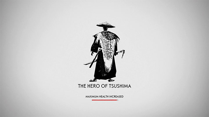 W miarę przechodzenia gry możesz na stałe zwiększać zdrowie oraz hart ducha Jina - Ghost of Tsushima: Leczenie, hart ducha - Ghost of Tsushima - poradnik do gry