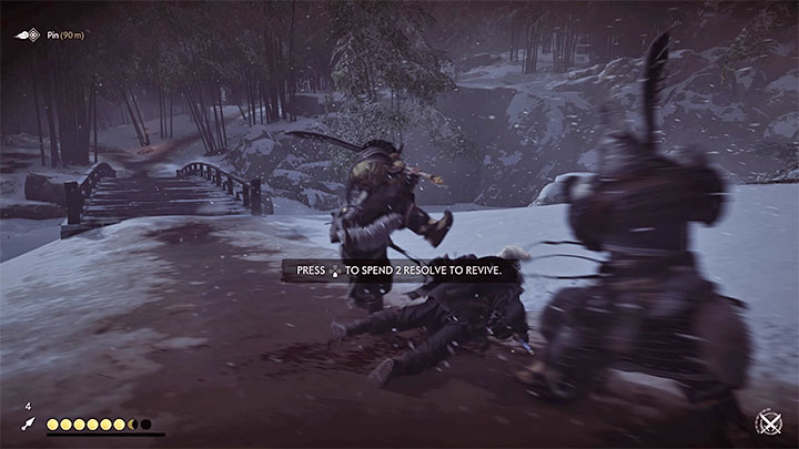 3) Zdolność Żelazna wola (Iron Will) pozwala wybronić się przed śmiercią poprzez zużycie 2 okręgów hartu ducha - Ghost of Tsushima: Leczenie, hart ducha - Ghost of Tsushima - poradnik do gry