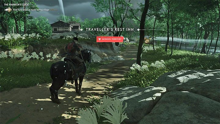 Typ znajdźki: lokacja - badaj pytajniki na mapie świata - Ghost of Tsushima: Rodzaje sekretów - Ghost of Tsushima - poradnik do gry