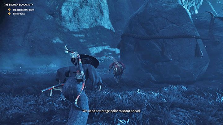 Jin może swobodnie skradać się przez większość gry - Ghost of Tsushima: Skradanie się - styl Ducha - Ghost of Tsushima - poradnik do gry