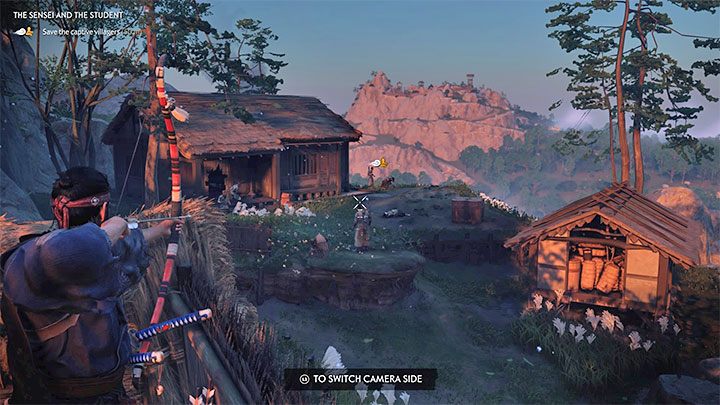 Gra pozwala też na ciche zabójstwa na odległość - Ghost of Tsushima: Skradanie się - styl Ducha - Ghost of Tsushima - poradnik do gry