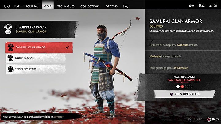 Zbroja samurajskiego klanu przydaje się w wygrywaniu bezpośrednich walk - Ghost of Tsushima: Najlepsze pancerze na start - Ghost of Tsushima - poradnik do gry