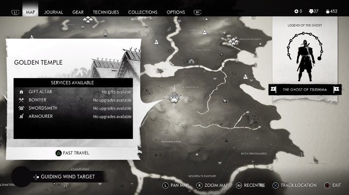 Lokacji służących w grze do szybkiej podróży jest bardzo dużo - Ghost of Tsushima: Eksploracja świata gry - Ghost of Tsushima - poradnik do gry