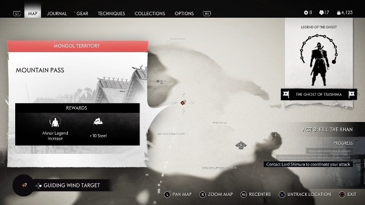 Przejmowanie lokacji z rąk Mongołów zwiększana poziom legendy Jina - Ghost of Tsushima: Rozwój postaci - Ghost of Tsushima - poradnik do gry