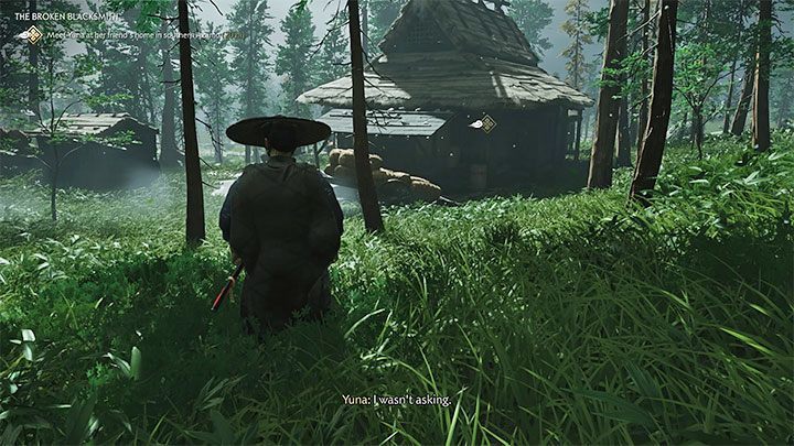 Zadaniem tym możesz zająć się po ukończeniu głównego questu Kodeks wojownika - Ghost of Tsushima: Pokonany kowal (The Broken Blacksmith) solucja - Ghost of Tsushima - poradnik do gry