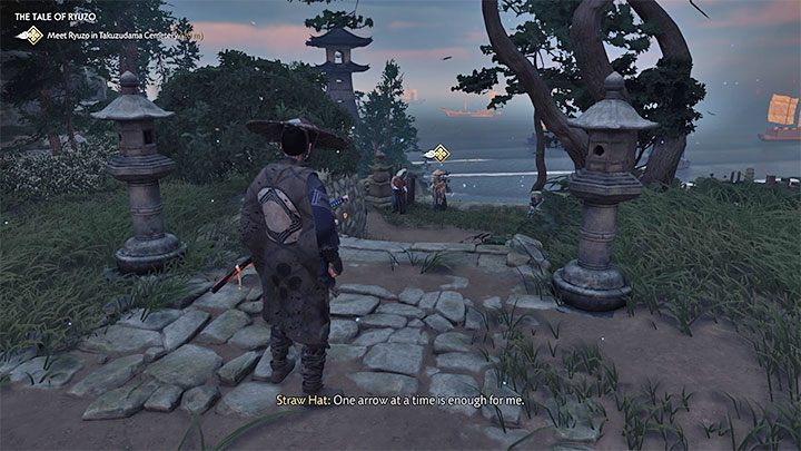 Misją tą możesz zająć się po ukończeniu głównego zadania Krew na trawie - Ghost of Tsushima: Opowieść Ryuza (The Tale of Ryuzo) solucja, opis przejścia - Ghost of Tsushima - poradnik do gry