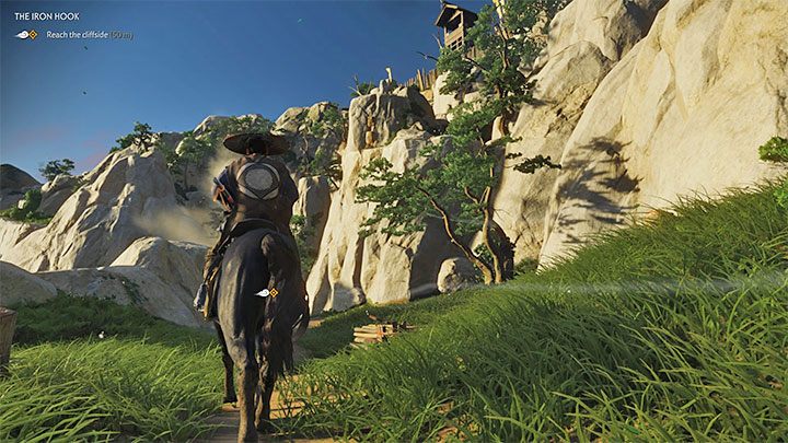 Wyjdź na zewnątrz żeby porozmawiać z Ryuzo - Ghost of Tsushima: Żelazny hak (The Iron Hook) solucja, opis przejścia - Ghost of Tsushima - poradnik do gry