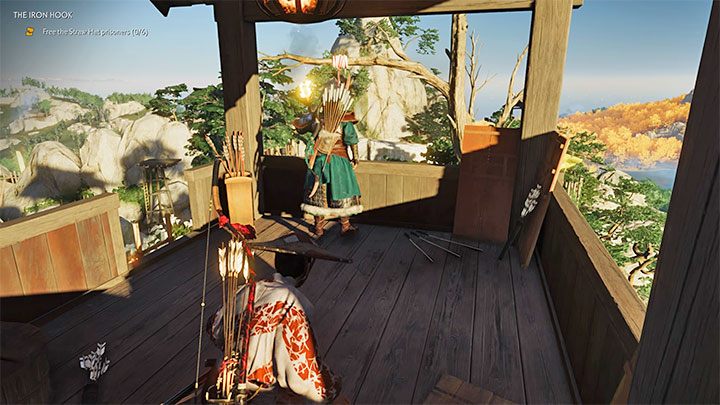 Fort Yatate to dość rozległa lokacja - Ghost of Tsushima: Żelazny hak (The Iron Hook) solucja, opis przejścia - Ghost of Tsushima - poradnik do gry
