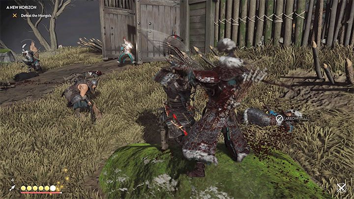 Po rozprawieniu się z przeciwnikami powróć do konia i dokończ wraz z Lordem Shimurą podróż do zajmowanego przez Mongołów Fortu Ito - Ghost of Tsushima: Nowy horyzont (A New Horizon) solucja, opis przejścia - Ghost of Tsushima - poradnik do gry