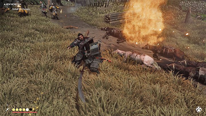 Po pozbyciu się wrogów okupujących fort wycofaj się do bramy wejściowej do Fortu Ito - Ghost of Tsushima: Nowy horyzont (A New Horizon) solucja, opis przejścia - Ghost of Tsushima - poradnik do gry