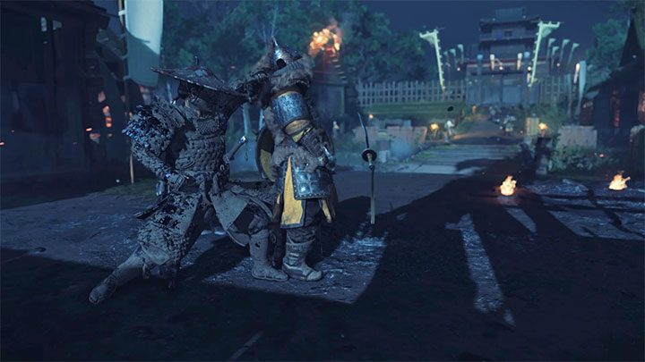 Po wejściu na teren twierdzy musisz kierować się w stronę wzgórza z basztą - Ghost of Tsushima: Duch Yarikawy (The Ghost of Yarikawa) solucja, opis przejścia - Ghost of Tsushima - poradnik do gry