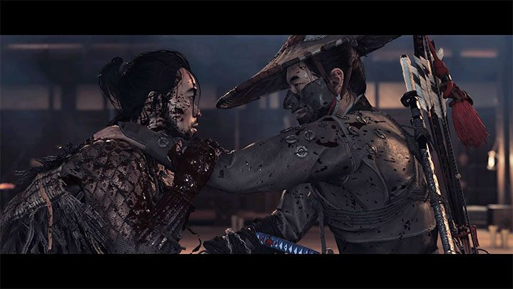 Po pozbawieniu Ryuzo całego paska zdrowia załączy się filmik przerywnikowy, w trakcie którego Jin pozbawi życia dawnego przyjaciela - Ghost of Tsushima: Z ciemności (From the Darkness) solucja, opis przejścia - Ghost of Tsushima - poradnik do gry