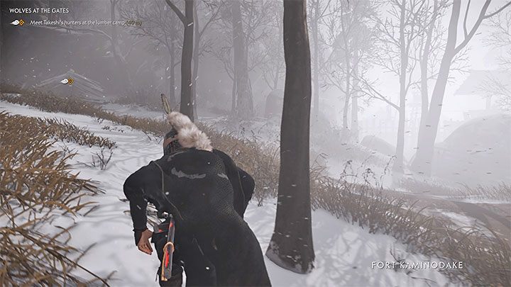 Ponownie musisz rozpocząć podróż na południe, przy czym do pokonania jest teraz o połowę krótszy dystans - Ghost of Tsushima: Wilki u bram (Wolves at the Gates) solucja, opis przejścia - Ghost of Tsushima - poradnik do gry