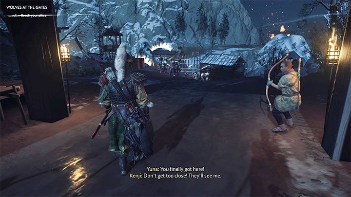 Po tym jak otrzymasz nowy cel misji wyrusz do kolejnej części fortu - Ghost of Tsushima: Wilki u bram (Wolves at the Gates) solucja, opis przejścia - Ghost of Tsushima - poradnik do gry