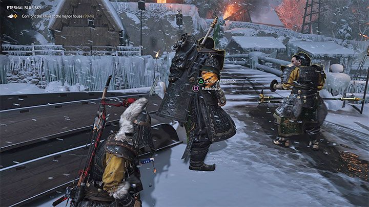 Musisz wyruszyć w stronę posiadłości - Ghost of Tsushima: Wiecznie błękitne niebo (Eternal Blue Sky) solucja - Ghost of Tsushima - poradnik do gry